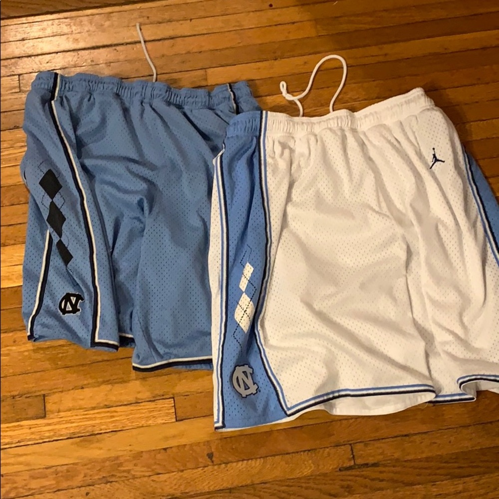 N. Carolina Tar Heel’s Home&Away basketball shorts